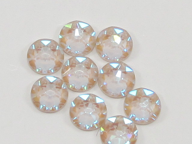 72 pcs. 20ss CRYSTAL IVORY CREAM DeLITE FLATBACK BRILLIANCE Rhinestones